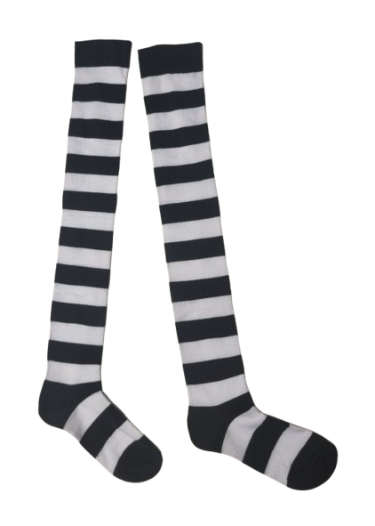 cherno beli chorapi nad kolyanoto